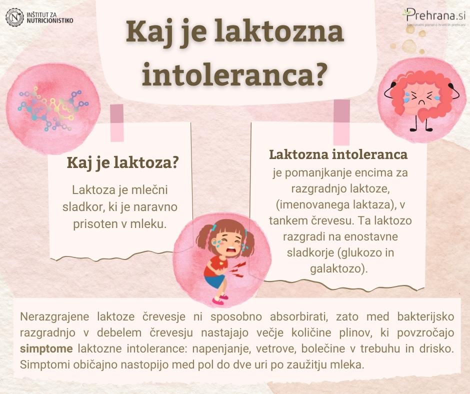 Kaj je laktozna intoleranca